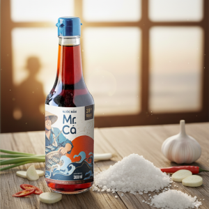 Nước mắm truyền thống Mr. Cá 38 độ đạm 300ml